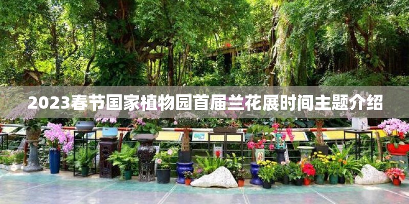 2023春节国家植物园首届兰花展时间主题介绍