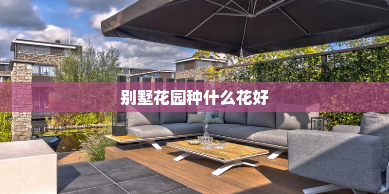 别墅花园种什么花好