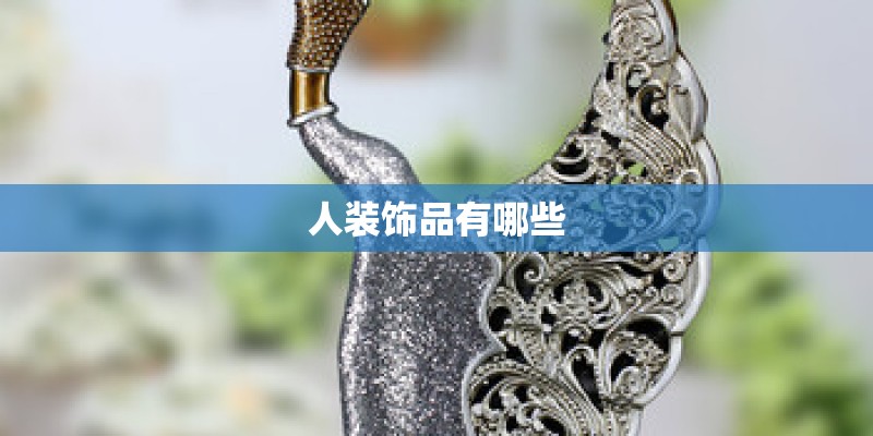 人装饰品有哪些