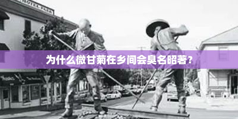为什么微甘菊在乡间会臭名昭著？