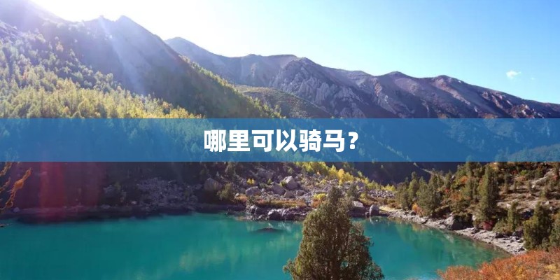 哪里可以骑马？