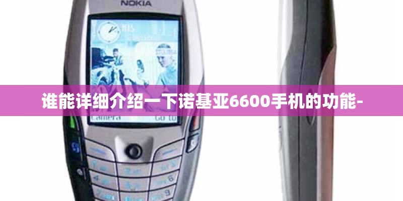 谁能详细介绍一下诺基亚6600手机的功能-