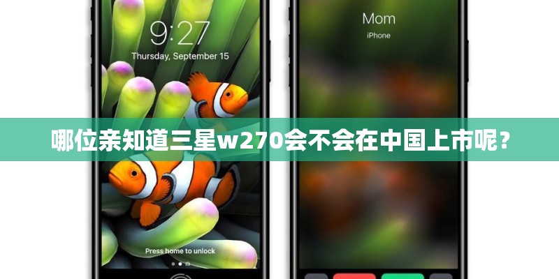 哪位亲知道三星w270会不会在中国上市呢？