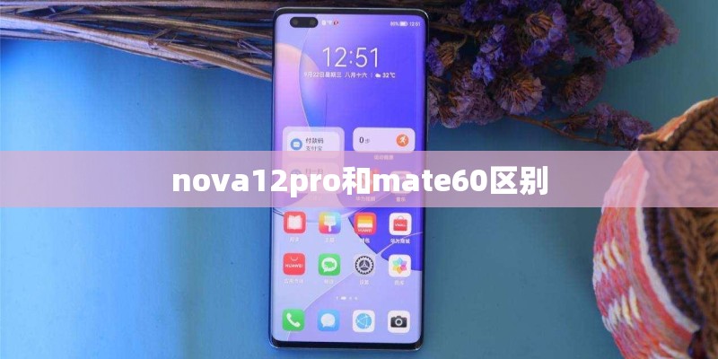 nova12pro和mate60区别