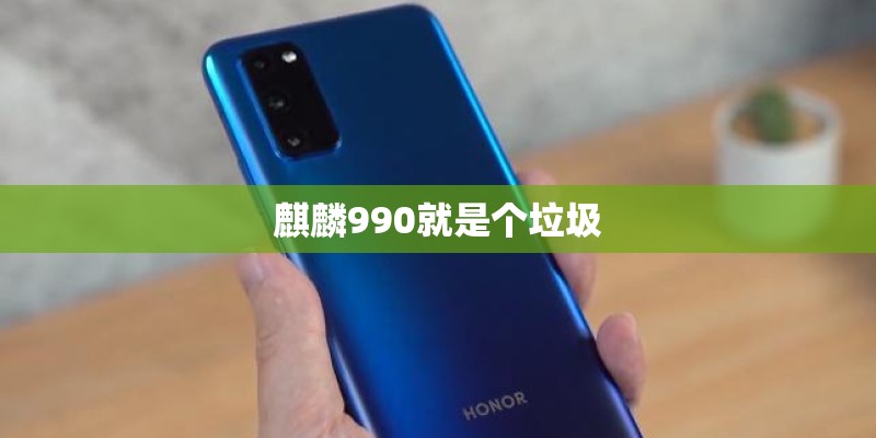 麒麟990就是个垃圾