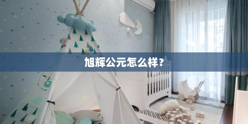 旭辉公元怎么样？