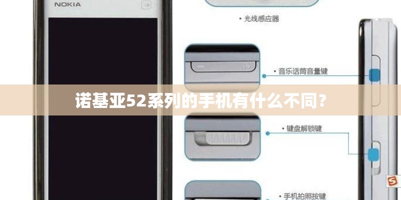 诺基亚52系列的手机有什么不同？