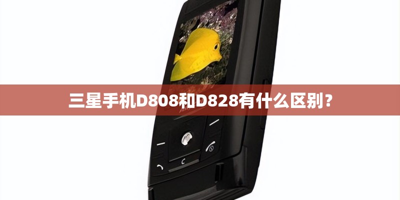 三星手机D808和D828有什么区别？