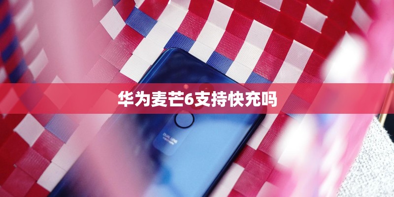华为麦芒6支持快充吗