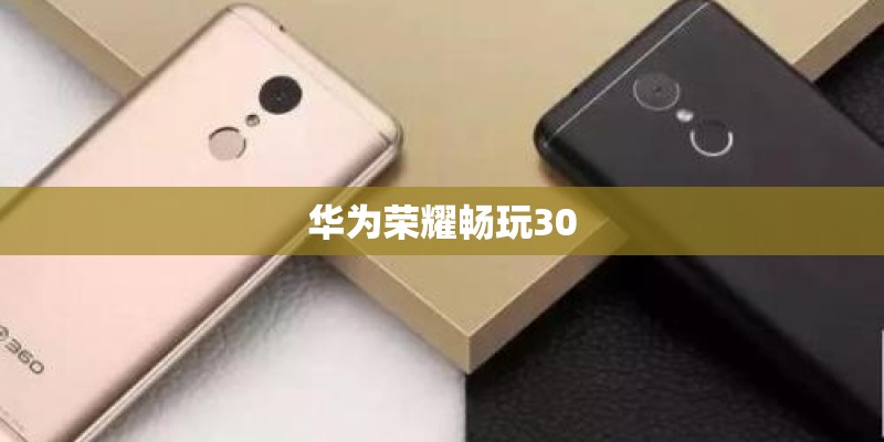 华为荣耀畅玩30