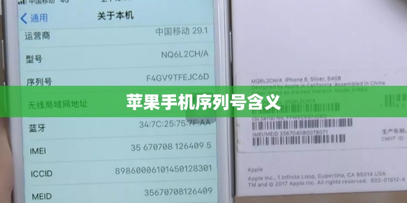 苹果手机序列号含义