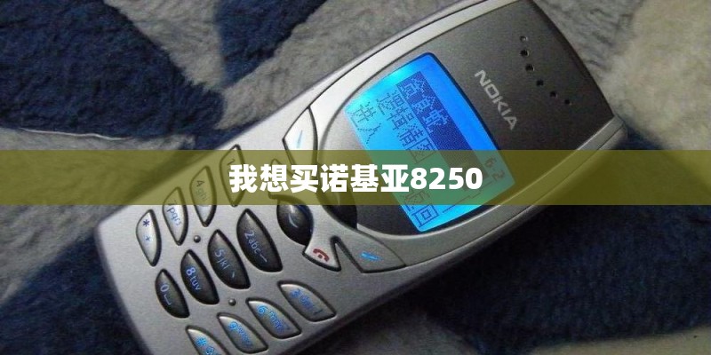 我想买诺基亚8250