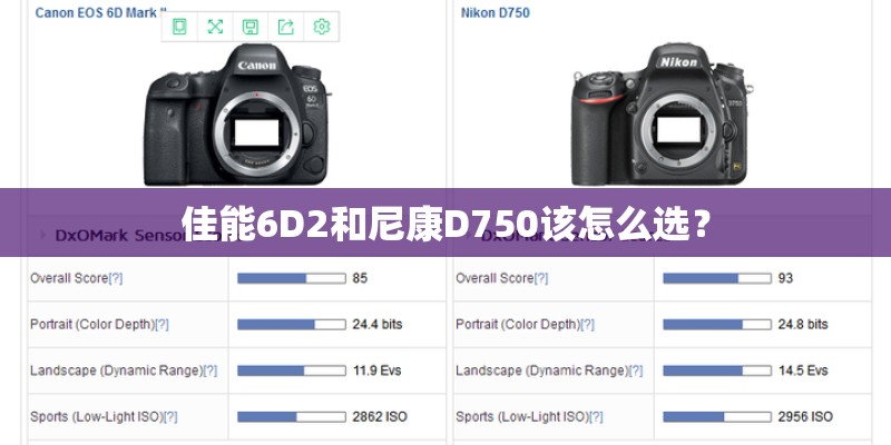 佳能6D2和尼康D750该怎么选？
