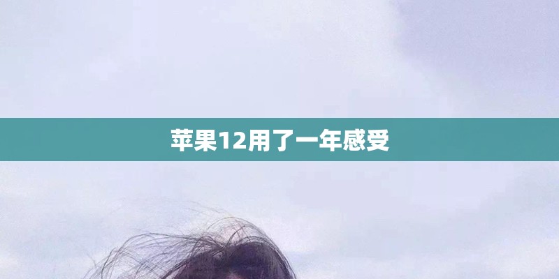 苹果12用了一年感受